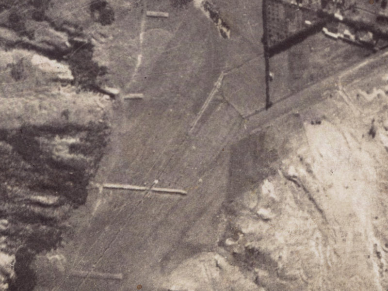 Bay View Road from the air, 1925-1929