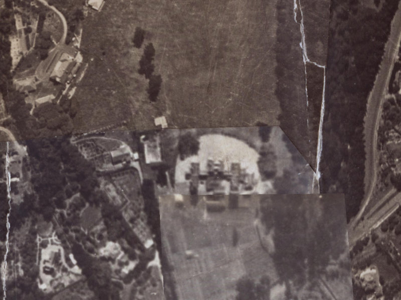 5 Overdale Drive from the air, 1925-1929