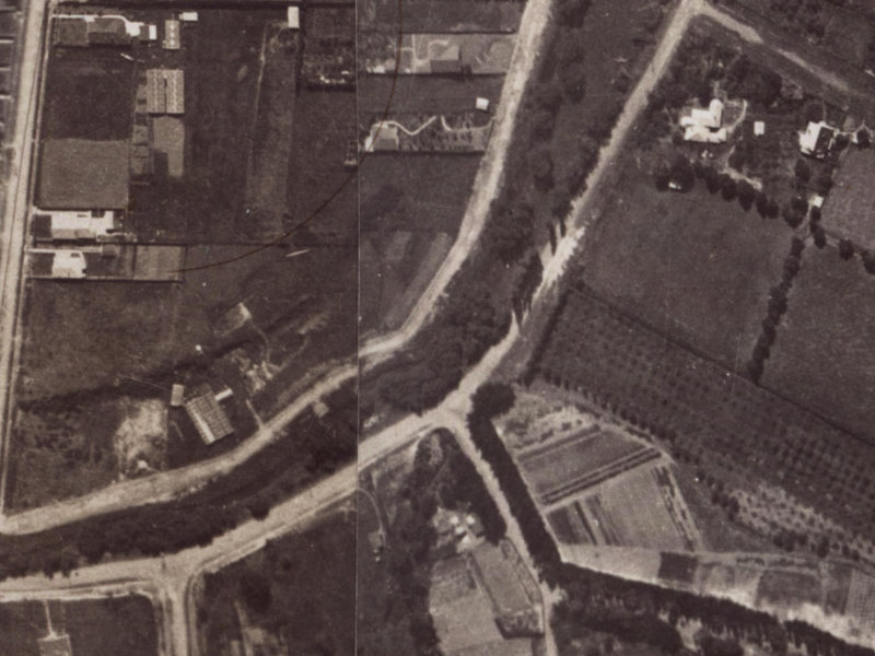 61 Eastern Terrace from the air, 1925-1929