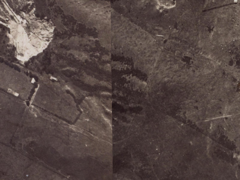 35 Lookaway Place from the air, 1925-1929