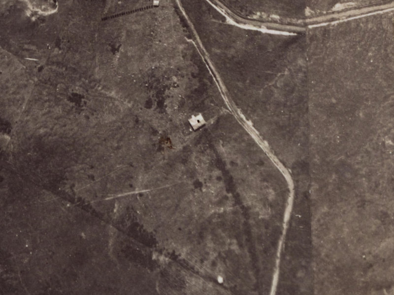 76A Huntsbury Avenue from the air, 1925-1929