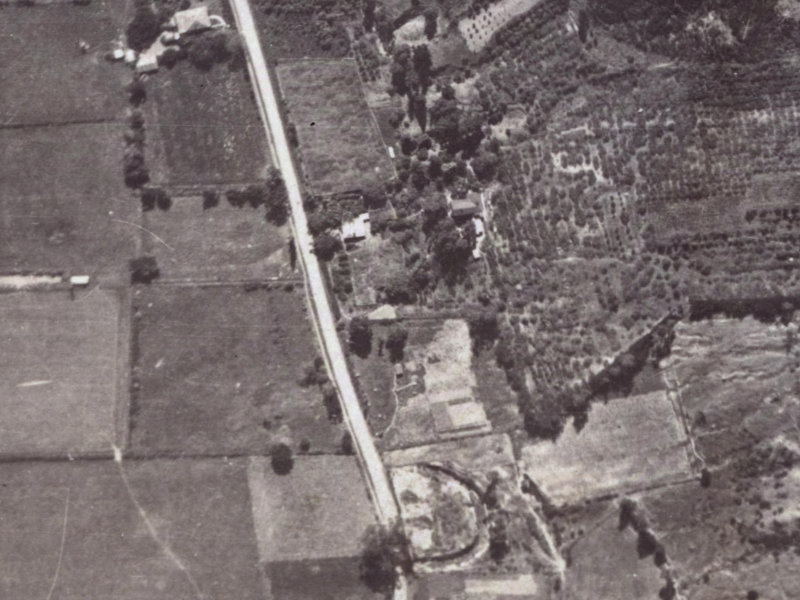 176 Bridle Path Road from the air, 1925-1929