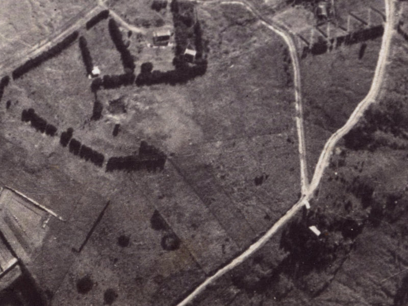 136 Clifton Terrace from the air, 1925-1929
