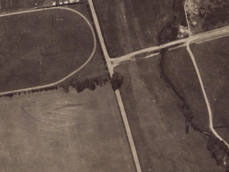 268-262 Hoon Hay Road from the air, 1925-1929