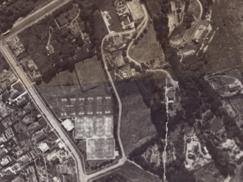 17 Crichton Terrace from the air, 1925-1929