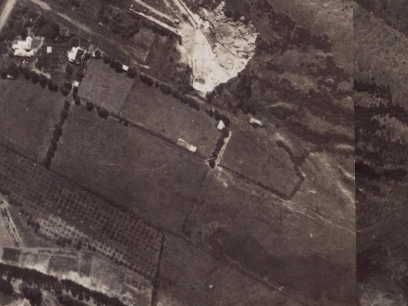 Whaka Terrace from the air, 1925-1929