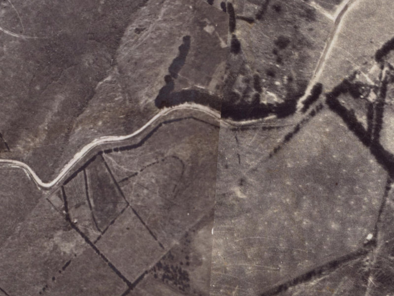 131 Moncks Spur Road from the air, 1925-1929