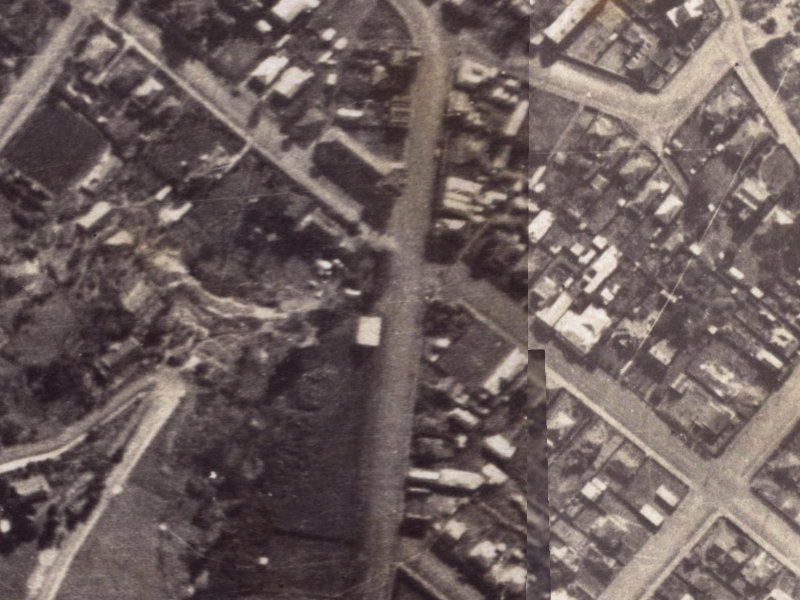 24 Wakefield Avenue from the air, 1925-1929