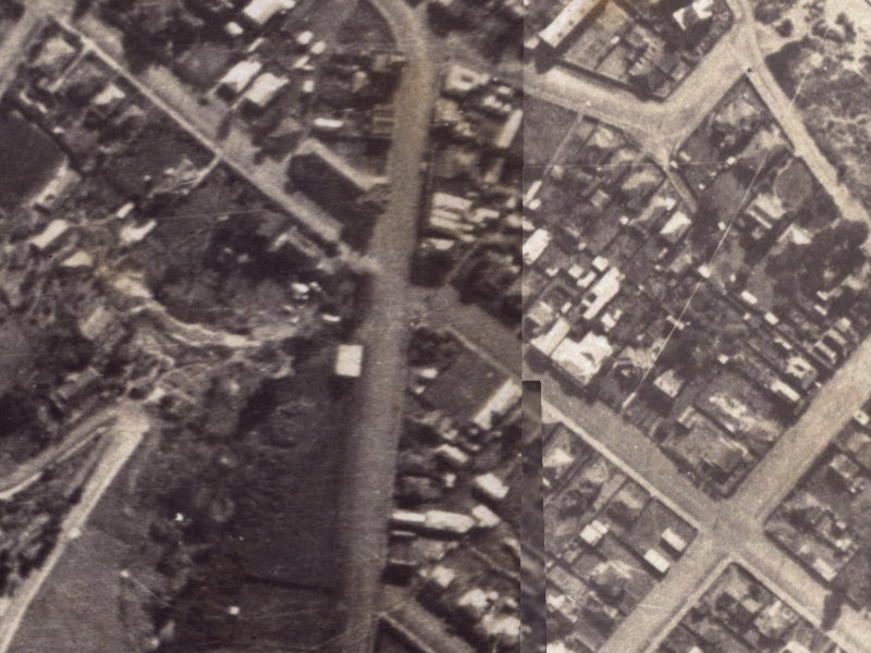 36 Nayland Street from the air, 1925-1929