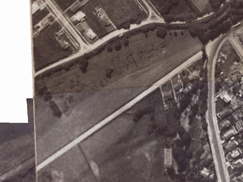 97T Cashmere Road from the air, 1925-1929