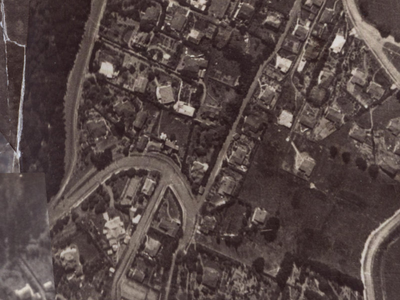 9 Cracroft Terrace from the air, 1925-1929
