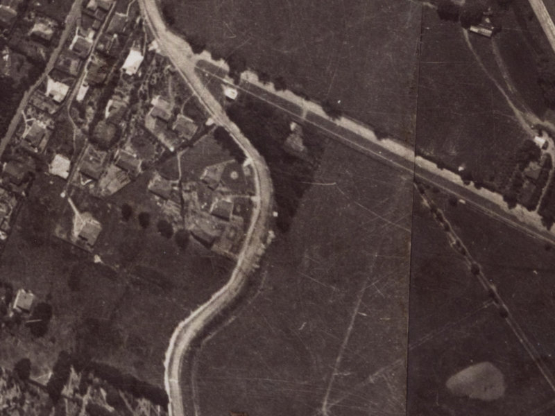 19 Rossmore Terrace from the air, 1925-1929