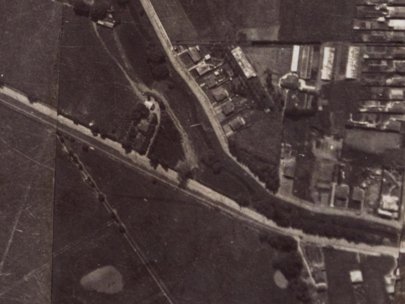 4 Sloan Terrace from the air, 1925-1929