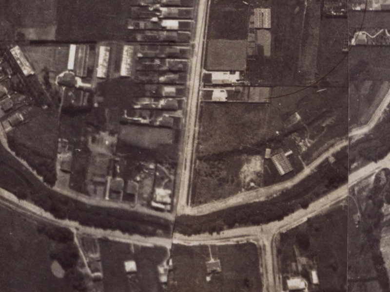 16 Birdwood Avenue from the air, 1925-1929
