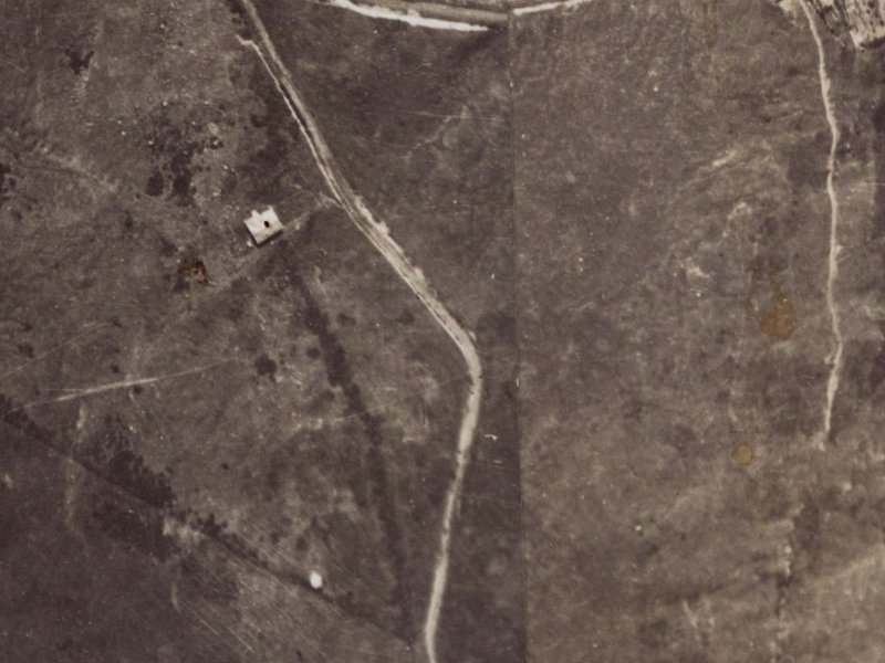 87 Huntsbury Avenue from the air, 1925-1929