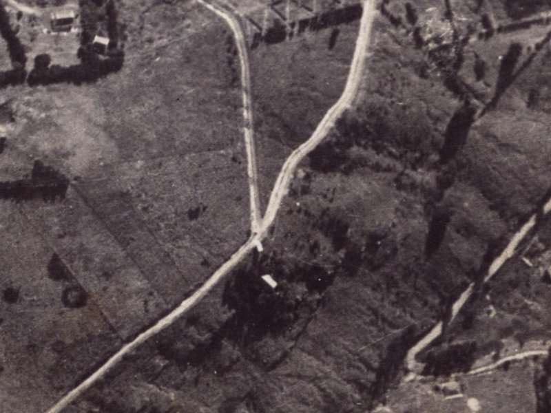 112 Clifton Terrace from the air, 1925-1929