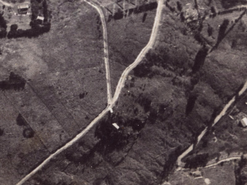 115-131 Clifton Terrace from the air, 1925-1929