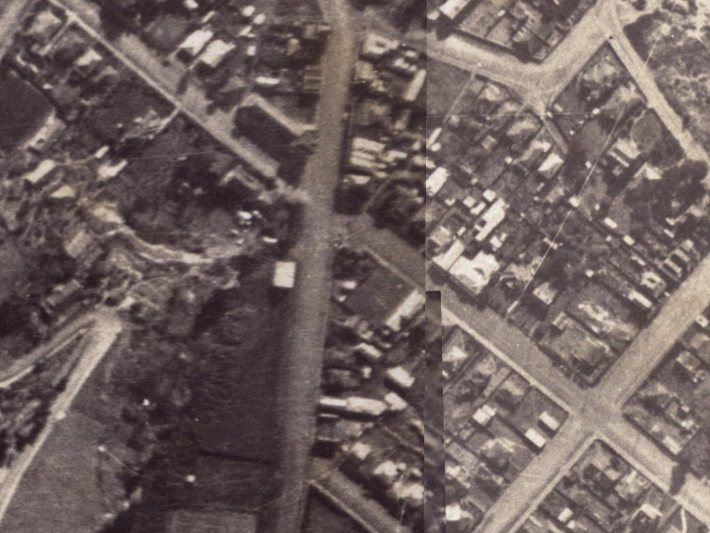 34 Nayland Street from the air, 1925-1929