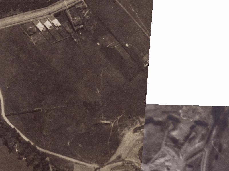 8E Woodbank Street from the air, 1925-1929