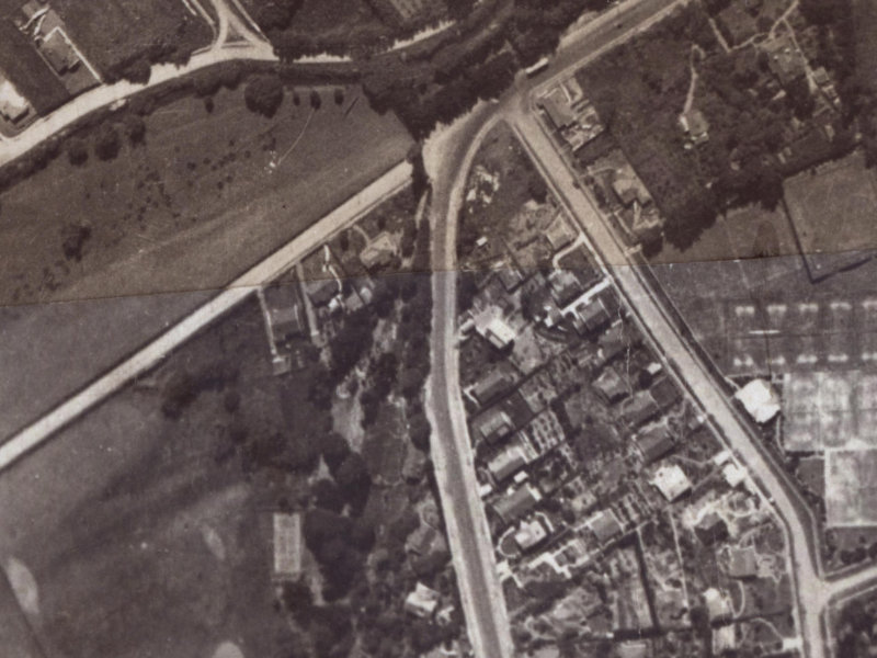3A Hackthorne Road from the air, 1925-1929