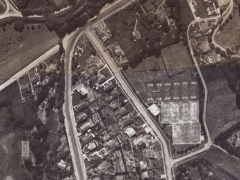 6 Valley Road from the air, 1925-1929