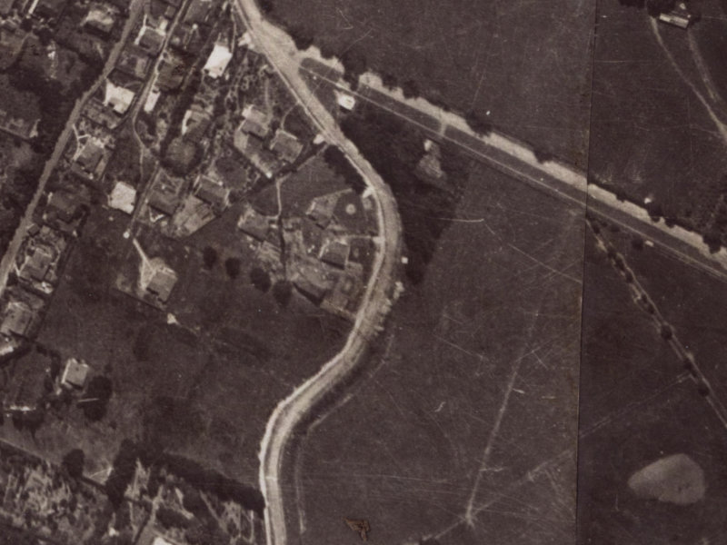 14 Rossmore Terrace from the air, 1925-1929