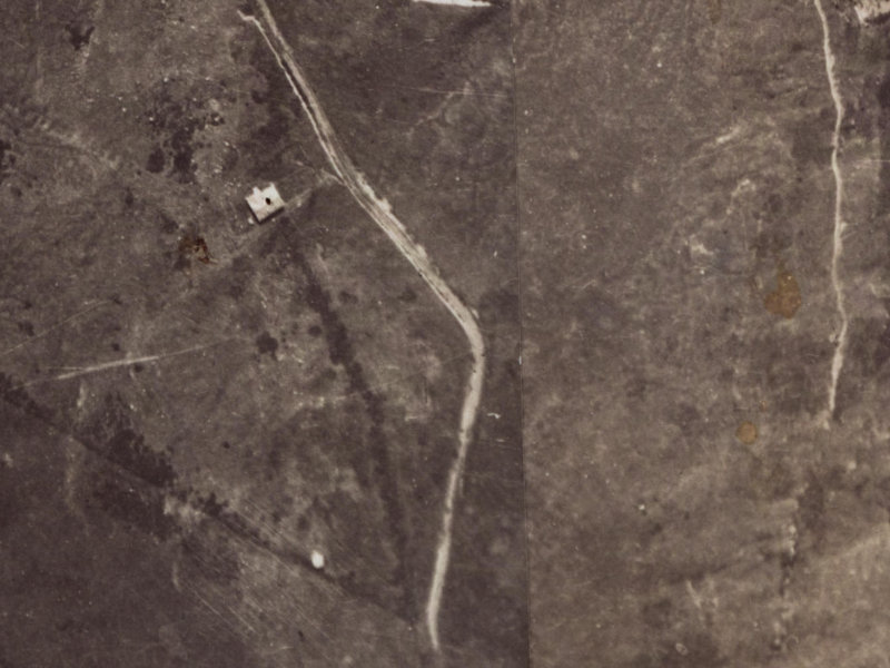 90 Huntsbury Avenue from the air, 1925-1929