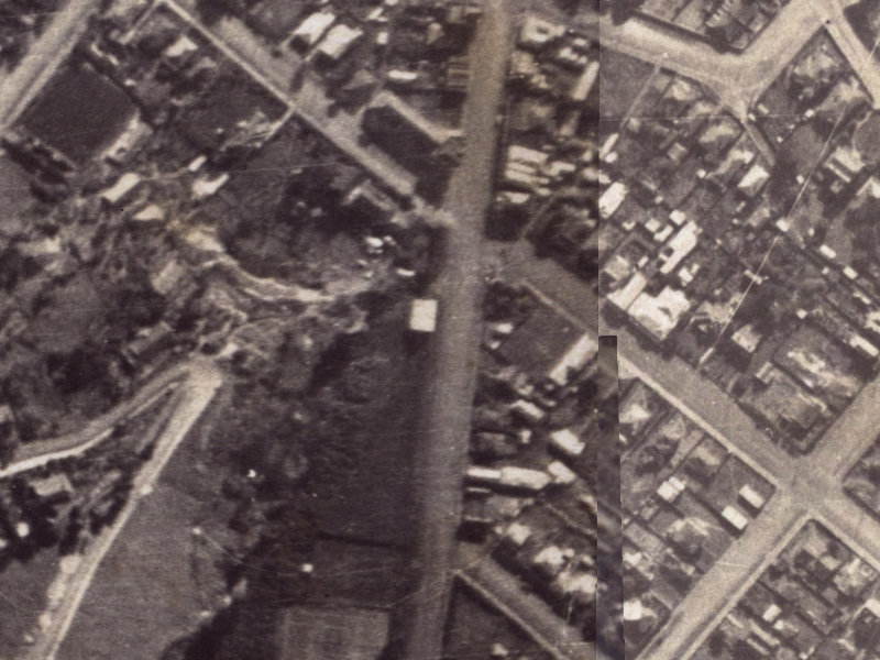 28 Wakefield Avenue from the air, 1925-1929