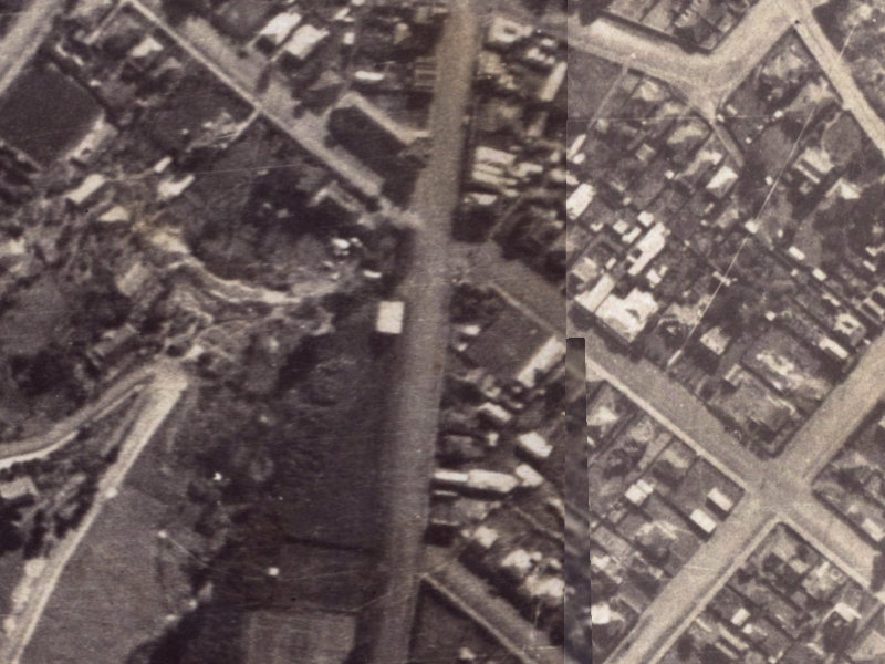 25 Wakefield Avenue from the air, 1925-1929