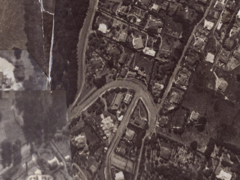 6 Cracroft Terrace from the air, 1925-1929