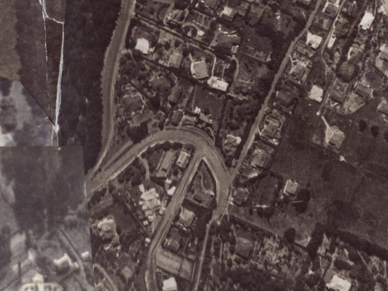 8 Cracroft Terrace from the air, 1925-1929