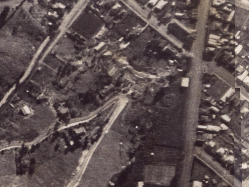 72 Richmond Hill Road from the air, 1925-1929