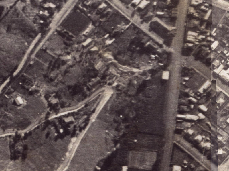 74 Richmond Hill Road from the air, 1925-1929
