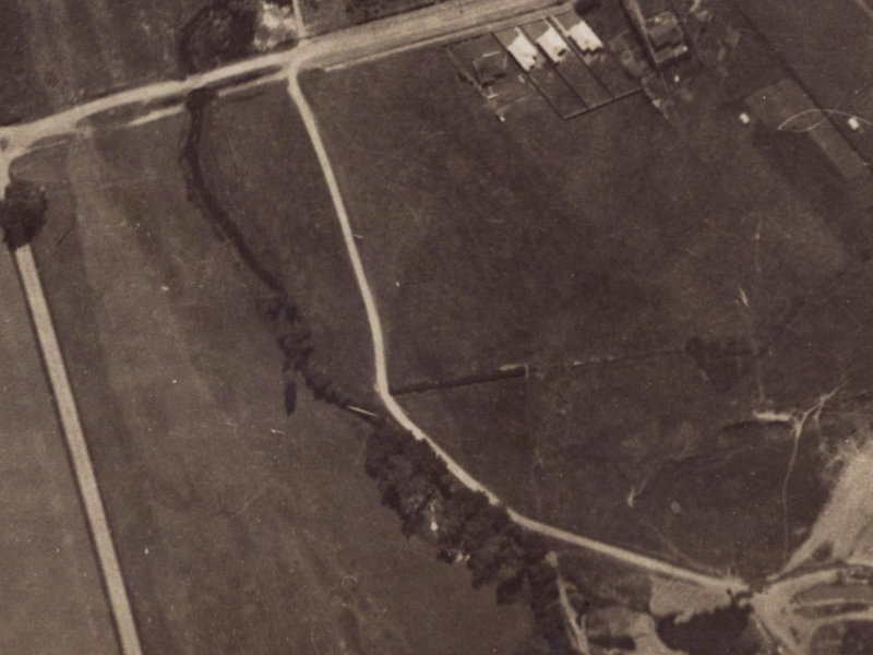 Palmside Street from the air, 1925-1929