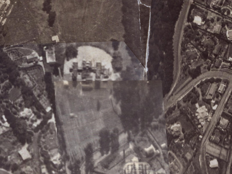 6 Overdale Drive from the air, 1925-1929