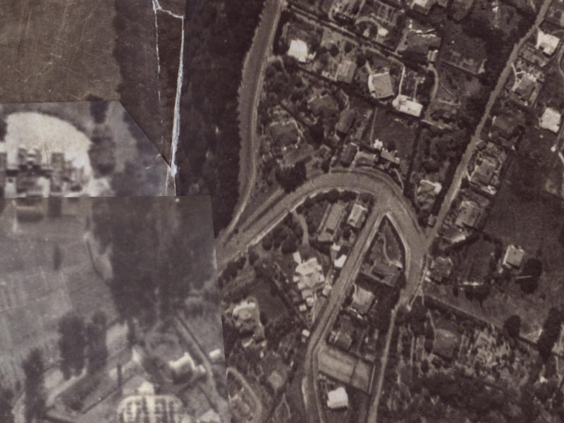 4 Cracroft Terrace from the air, 1925-1929