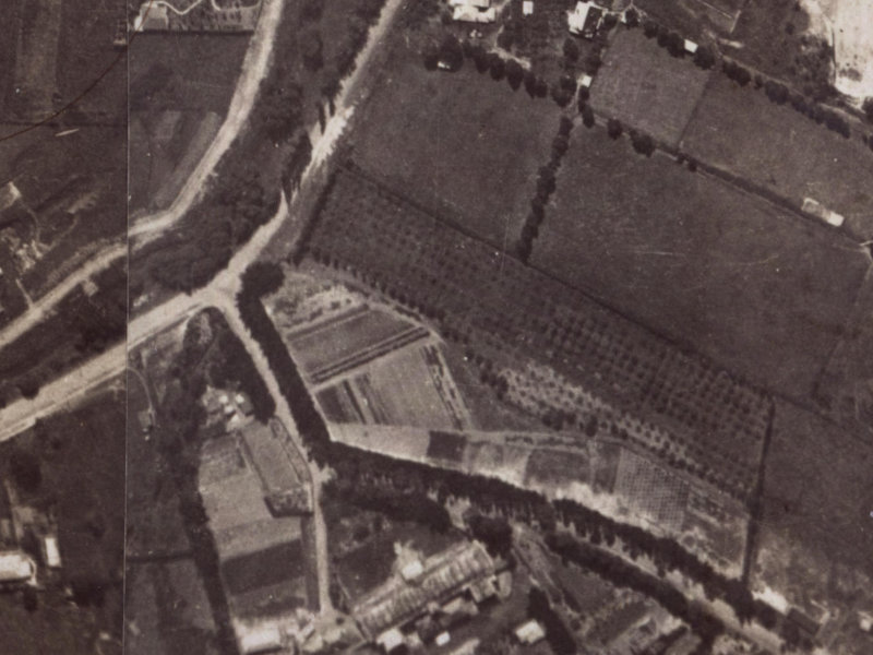 Enticott Place from the air, 1925-1929