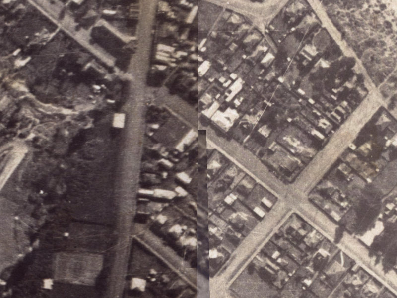 46 Nayland Street from the air, 1925-1929
