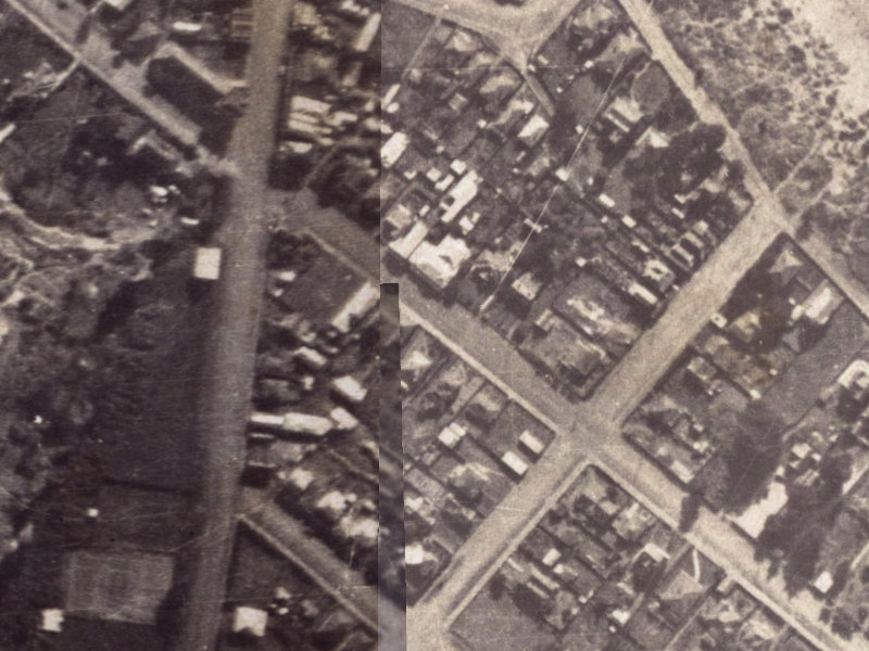 55 Nayland Street from the air, 1925-1929