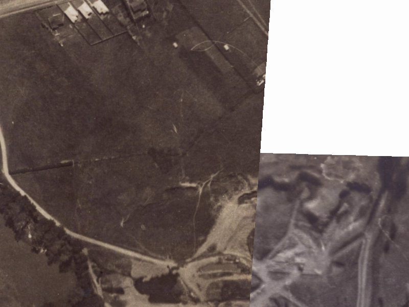 8 Woodbank Street from the air, 1925-1929