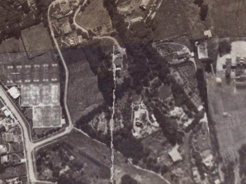 12 Karitane Drive from the air, 1925-1929