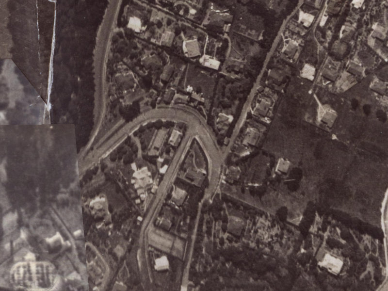 12 Cracroft Terrace from the air, 1925-1929