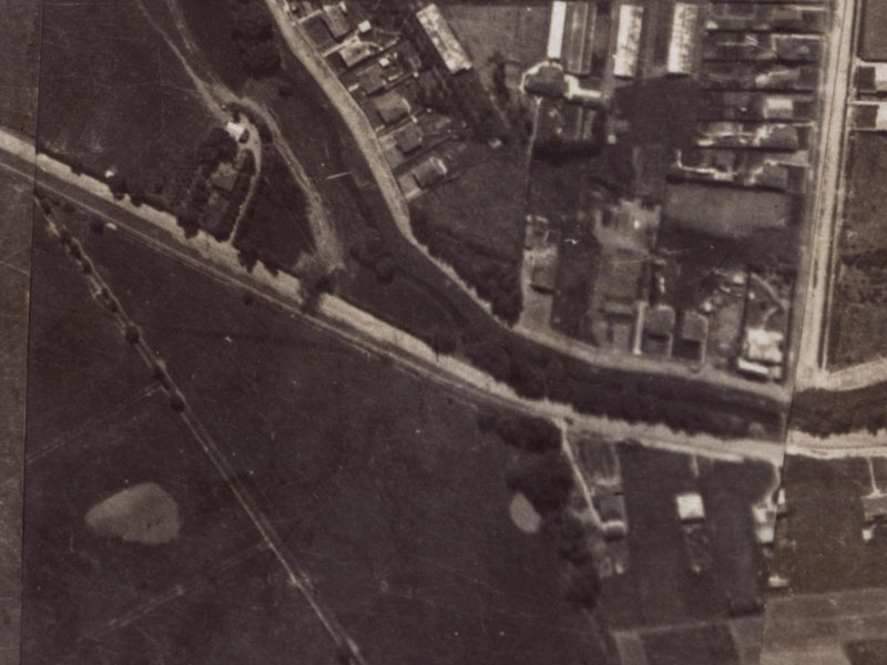 28–30 Centaurus Road from the air, 1925-1929