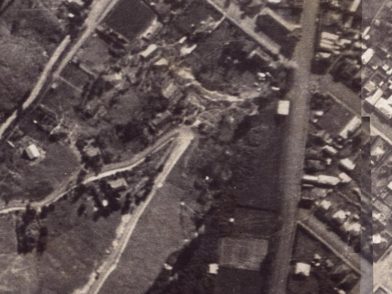 80 Richmond Hill Road from the air, 1925-1929