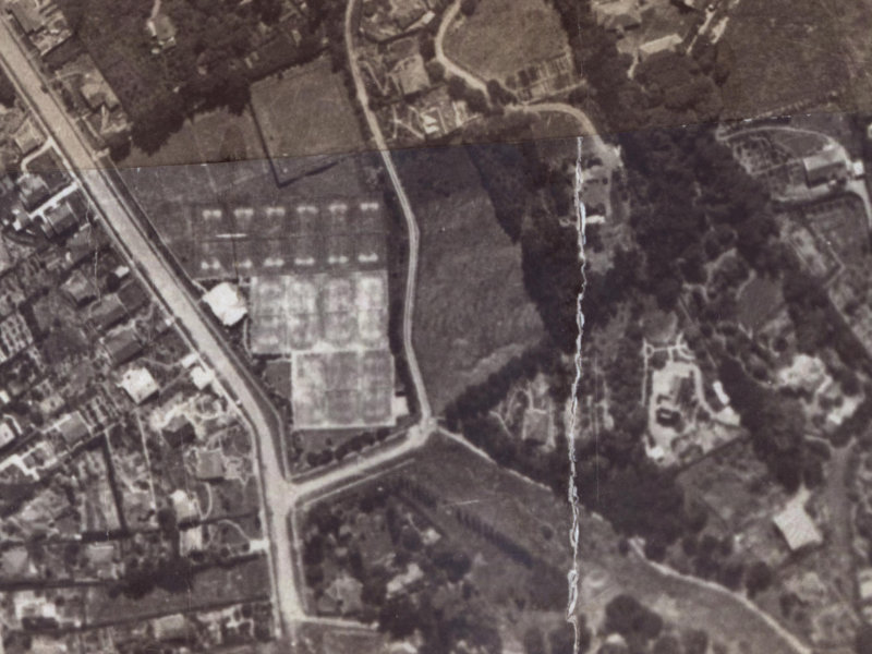 23 Crichton Terrace from the air, 1925-1929