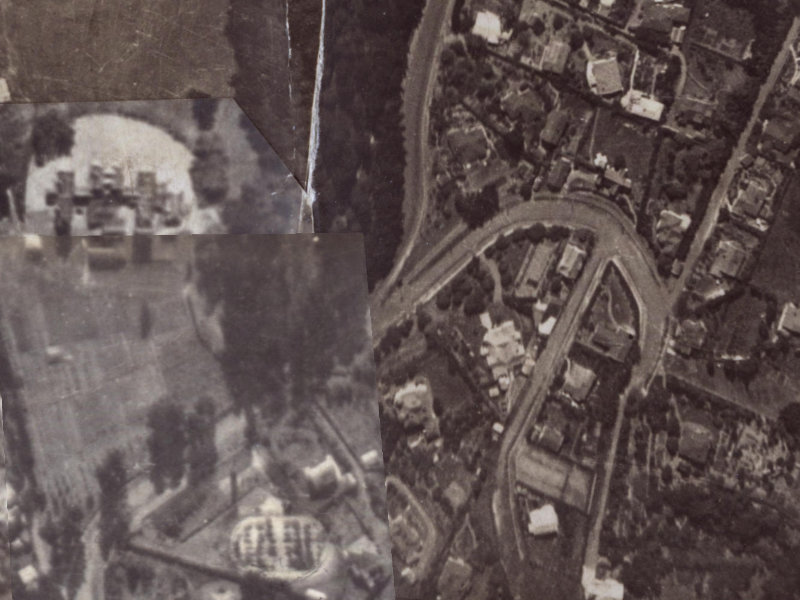 2B Cracroft Terrace from the air, 1925-1929