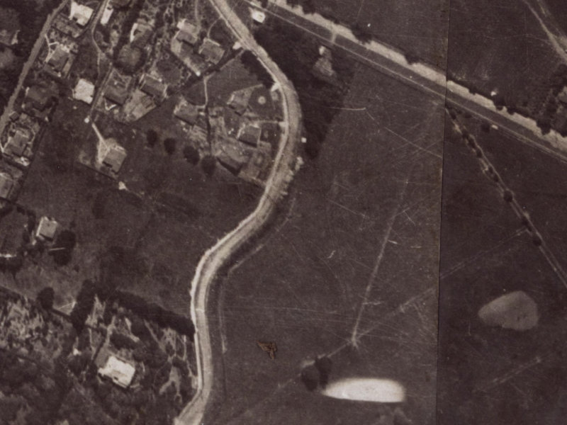 20 Rossmore Terrace from the air, 1925-1929