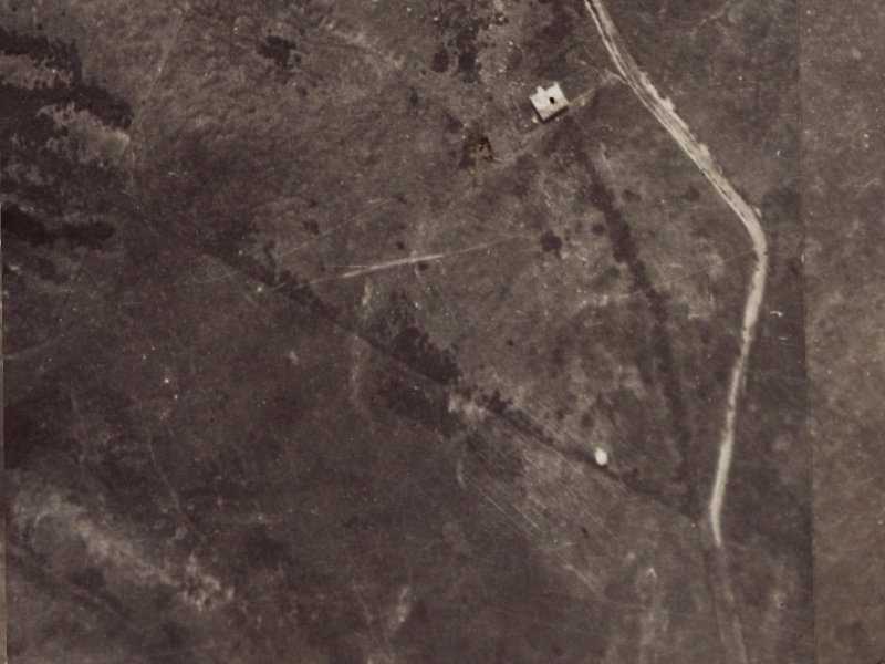 82A Huntsbury Avenue from the air, 1925-1929