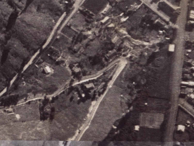 66 Richmond Hill Road from the air, 1925-1929