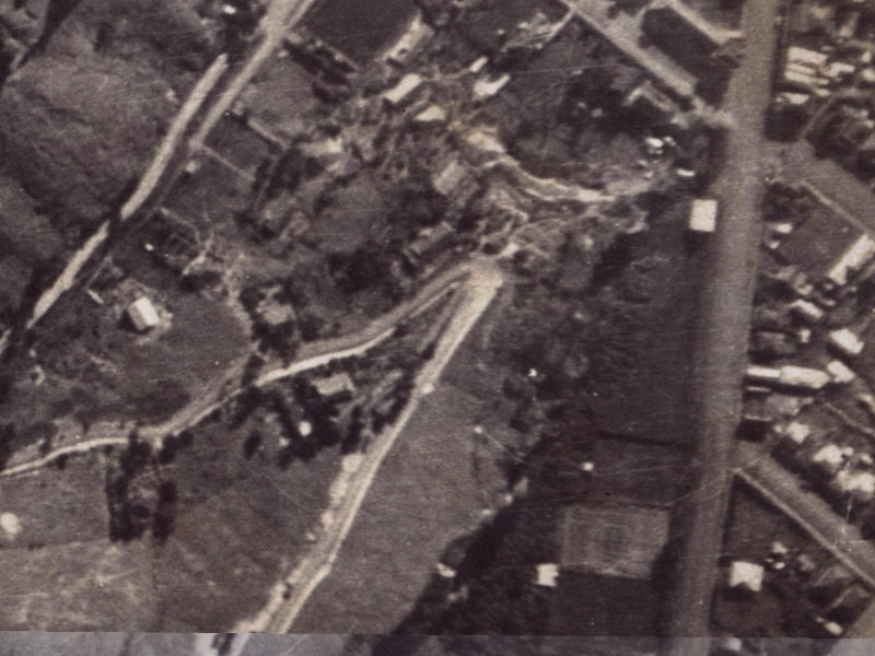 89 Richmond Hill Road from the air, 1925-1929